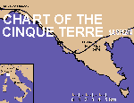 Map of the Cinque Terre - click to enlarge